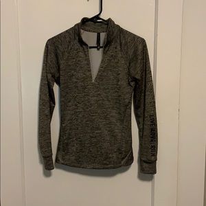 Quarter zip athletic top